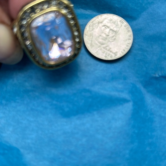 Heidi Daus Ring Swarovski Crystal  Ring Size 6(?) ** Wearable Art** - Picture 10 of 16